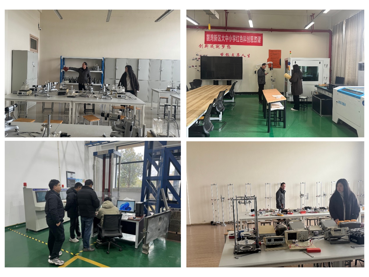 机械与汽车工程学院新学期实验室安全检查与电气机械检测服务全面启动